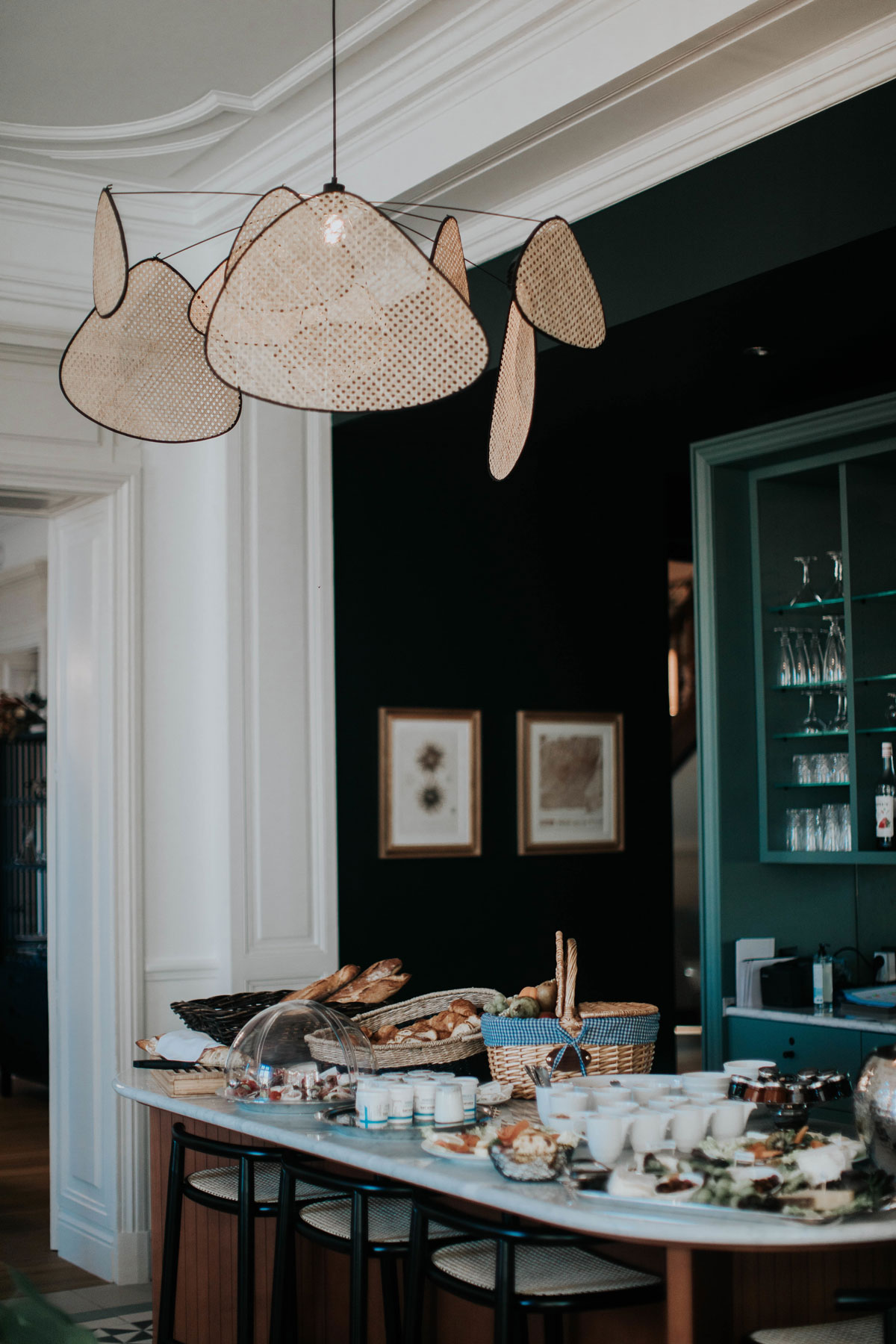 Petit dejeuner Villa Arthus Bertrand